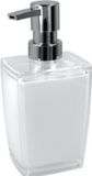 Metaltex Zeepdispenser Acryl - Chroom 8x6.5x17cm