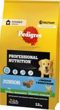 PEDIGREE® Junior Professional Nutrition - Droogvoer met Kip & Groenten - Voor Middelgrote en Grote Puppies - 12 kg