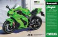 Meng Model Kawasaki Ninja ZX-10RR Modelbouw Motorfiets - 1:9