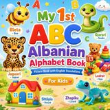 My Libri GmbH My First Albanian Alphabet Book for Kids