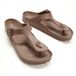 Holster Coastal Vegan Slides Podologisch Goedgekeurd Slipper Bruin Maat 38