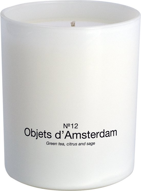 Marie-Stella-Maris No.12 Objets d'Amsterdam geurkaars 220 gram