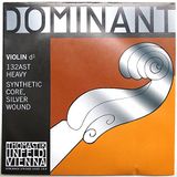Thomastik-Infeld Dominant vioolsnaar D 4/4 – losse snaar (132Ast), synthetische kern, zilver omwonden, hoge spanning