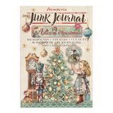 Stamperia Junk Journal Kit for Scrapbooking, Albums, Card Making and Bullet Journalling, Assortment of Tools and Materials, Perfect for Hobbies, Crafts, and Gifting (Alice in Christmas)