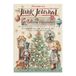 Stamperia Junk Journal Kit for Scrapbooking, Albums, Card Making and Bullet Journalling, Assortment of Tools and Materials, Perfect for Hobbies, Crafts, and Gifting (Alice in Christmas)