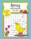 Spring Word Search Book for Kids
