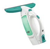 Leifheit Dry & Clean elektrische raamreiniger - Turkoois/Wit - 28cm werkbreedte - 35 min. gebruiksduur
