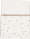 Briljant Baby Ledikant Laken Spots - 100x150 - Zand