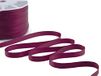 Furlanis - Dubbelzijdig satijnen lint, Italiaanse stof - donkerbordeaux, 10 mm x 100 m