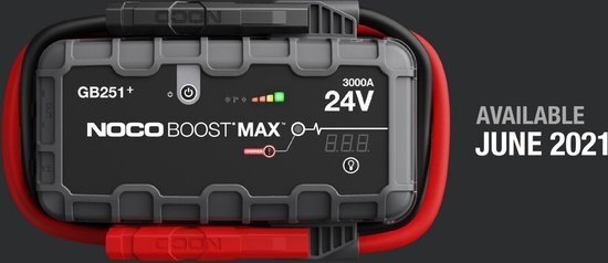 Noco Genius GB251 Boost Max Jumpstarter 24V 3000A