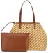 GUESS Shopper Schoudertas Vikky II Two In One Tote Bag Natural / Cognac