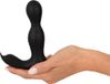 Rebel RC Butt Plug met 2 Functies Vibrator Zwart