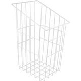 Gedotec Panier à linge en acier empilable blanc, 240 x 290 mm