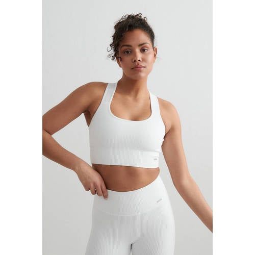 Aim'n sport-bh rib hight support - wit