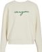 VILA VISIFFI IMAGINE O-NECK L/S TOP/PB/1 Dames Sweater XS Birch