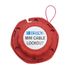 Miniatuur stalen kabelvergrendelingssysteem, 100mm x 2.44mx 45mm, rood
