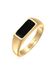 KUZZOI Bague or / noir