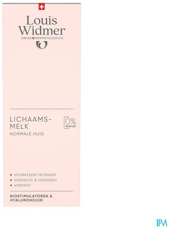 Louis Widmer Parfumvrije Hydraterende Lichaamsmelk 200 ml