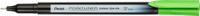 Pentel Pointliner colour S40 Fineliner - dye ink, 0,4 mm, flessengroen (12 stuks)