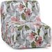 hjh LIVING fauteuil / pouf Sitzolo Air incl. pompe à pied blanc / gris / rose