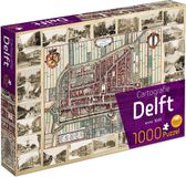 Tucker's Fun Factory Tucker's Fun Factory Cartografie Delft Legpuzzel (1000 stukjes)