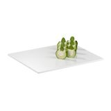 APS GK851 Zero Melamine Platter, 1/2 GN, Wit