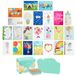Hallmark Set van 24 handgemaakte geassorteerde wenskaarten in doos, aquarel - verjaardag/babyshowe/bruiloft/sympathie/denken aan jou/bedankkaarten