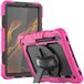 Selected by GSMpunt.nl Samsung Galaxy Tab S8 Hoes met Screen Protector en Handriem Roze
