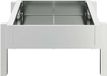 vidaXL Kippen voederbak Zilver 80 x 28 x 13.5 cm Gegalvaniseerd staal