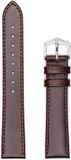 Hirsch Strap Osiris L Bruin Leer Unisex 24 mm