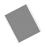 3M 3361 tape voor hoge temperaturen, roestvrij staal, acryl, rechthoekig, 254 mm breedte x 267 mm, 25 stuks