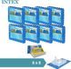 Intex Dalles de piscine - 8 paquets de 8 dalles - 16m²