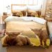 Microfibre Beddengoedset 135x200cm met 3D-Print