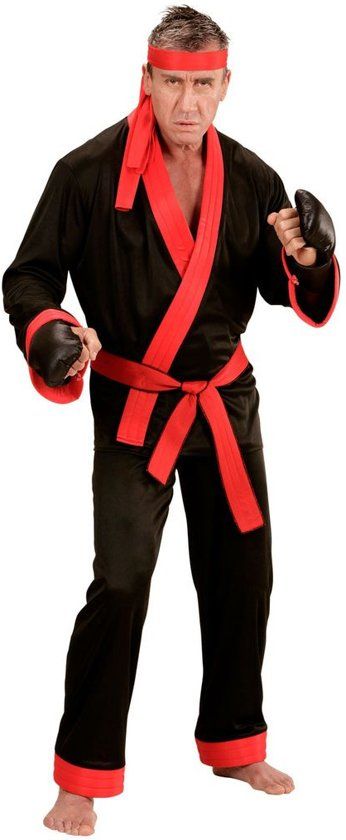 Widmann Bokser Kostuum Mma Kick Bokser Man XL Carnaval kostuum Verkleedkleding