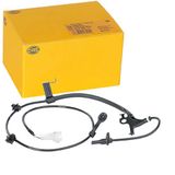 HELLA 6PU 012 679-791 Wielsnelheidssensor - 12V - 2-polig - Vooras links - Kabel: 1125mm - Met houder