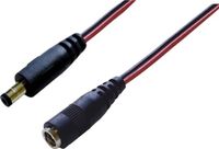 BKL Electronic DC-connector Holle DC-stekker - DC-koppeling 5.5 mm 2.1 mm 5.5 mm 2.1 mm 4 m 1 stuk(s) Single