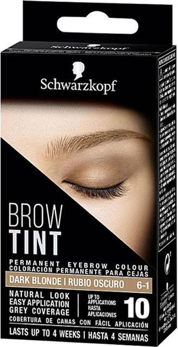 Schwarzkopf Brow Tint Tinte Cejas #6-1-rubio Oscuro