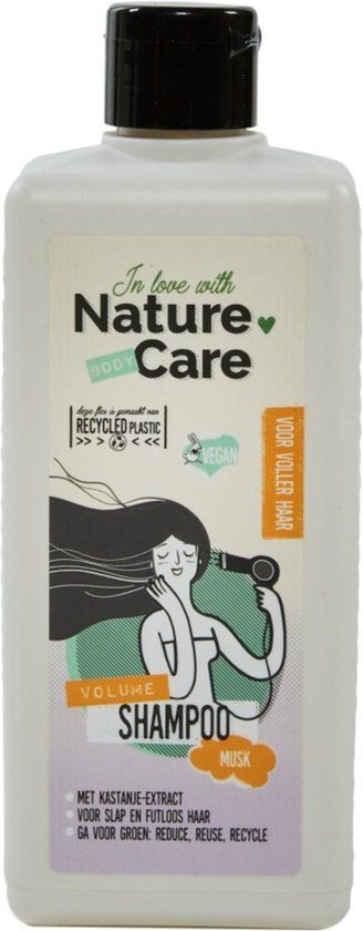 Nature Care Shampoo Volume Met Kastanje 500 ml