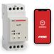VEMER VE799900 DUO BT astronomische tijdschakelaar met Bluetooth en app, digitale timer, DIN-bar, 2 modules, 2 relais, wit