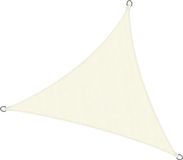 Sol Royal SolVision PS9 – Schaduwdoek Driehoek 3,6 x 3,6 x 3,6m Creme – Waterafstotend – UV Bescherming
