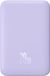 Baseus Megattach 10.000 mAh Powerbank Violet | 20W USB-C | Convient aux peaux sensibles pour Apple iPhone et autres smartphones