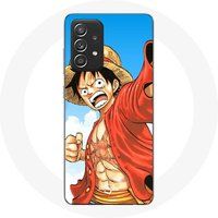 Maniacase Etui voor Samsung Galaxy A52 Manga One piece Luffy Anime