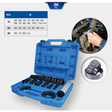 Brilliant Tools Lagerindrijfset, 36-dlg