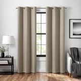 ECLIPSE Welwick Visgraat Blackout Gordijn met magnetische sluiting