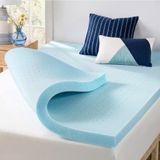 Best Price Mattress BPP-GM-3T 3" gel traagschuim matras topper 8 cm. Full blauw