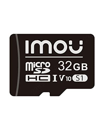 Imou Geheugenkaart Micro 32 GB SDHC leessnelheid tot 95 MB/s, klasse 10 UHS-I U1, SD Adapter voor smartphone, Tablet, Actiecamera, Drone en laptop (32GB)