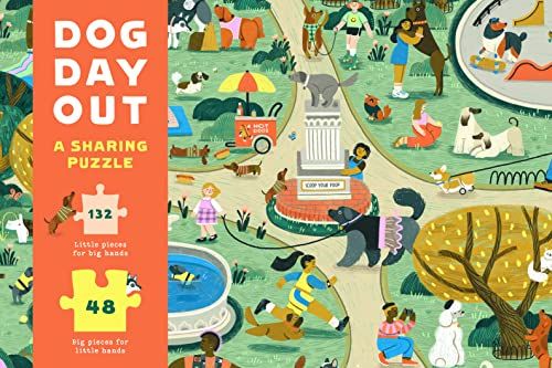 Laurence King Publishing Dog Day Out! A Sharing Puzzle for Kids and Grownups /anglais 9781913947606
