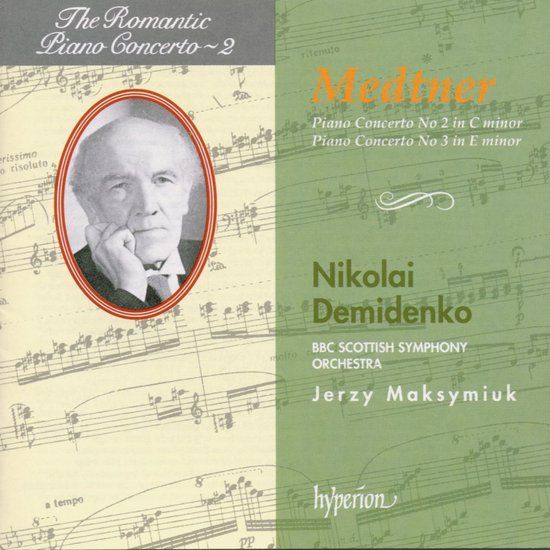 Medtner: Romantic Piano Concerto Vol 2 (CD) - Nikolai Demidenko, BBC Scottish Symphony Orchestra, Jerzy Maksymiuk