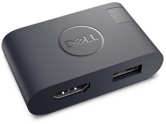 DELL DA20 USB Type-C HDMI + USB Zwart converter/verloopstuk/adapter