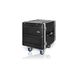 Gator Cases GRC-BASE-10 Lichtgewicht ATA gevormde Console Rack Case met extra stevige zwenkwielen; 21" rack diepte; 10U